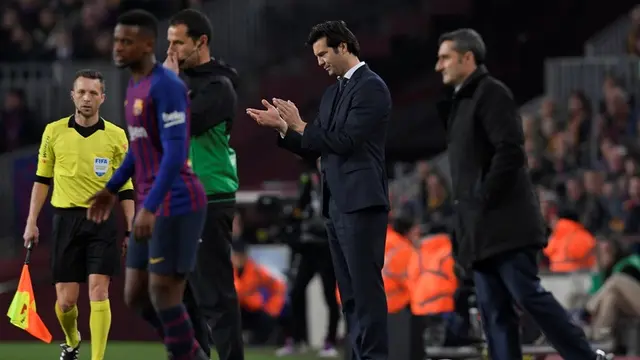 Pelatih Real Madrid, Santiago Solari.