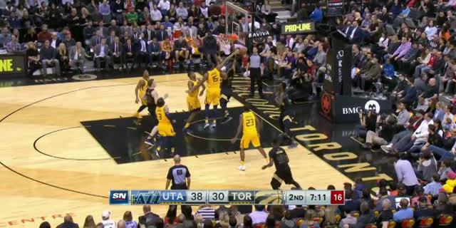 VIDEO : GAME RECAP NBA 2017-2018, Jazz 97 vs Raptors 93