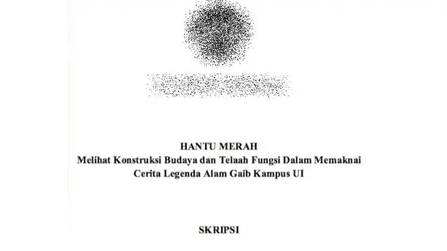 6 Judul Skripsi Tema Hantu Ini Unik Tapi Nyata Adanya, Bikin Melongo