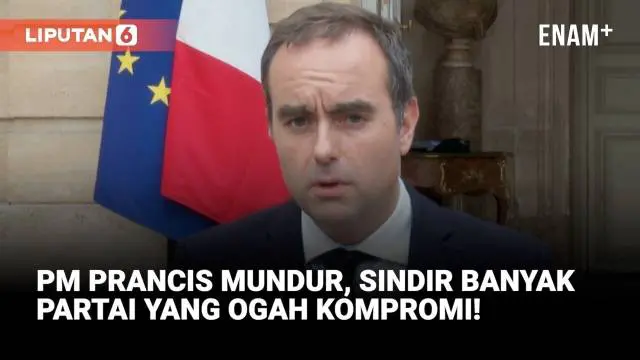 PM Prancis Beberkan Alasan Mundur Belum 1 Bulan Menjabat