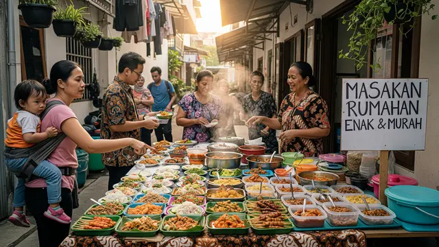 Ide Jualan ‘Receh’ tapi Banyak Dicari dan Cepat Laris di Dalam Gang dengan Produk Masakan Rumahan