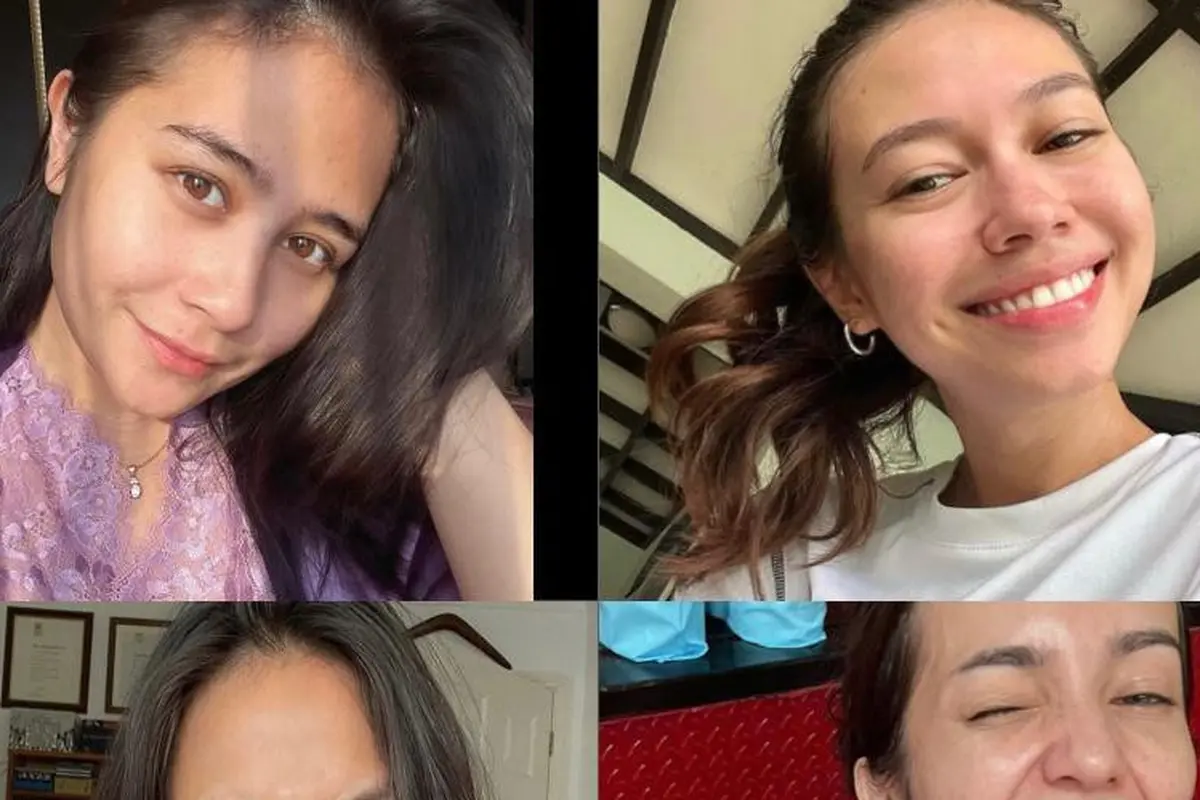 Artis tanpa makeup
