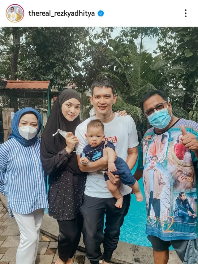 Citra Kirana dan Rezky Aditya