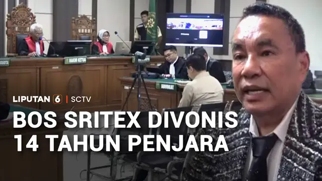 Eks Bos Sritex Iwan Setiawan Divonis 14 Tahun, Langsung Ajukan Banding