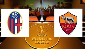 Bologna vs AS Roma di Liga Europa. (Bola.com/Benediktus Gerendo Pradigdo)
