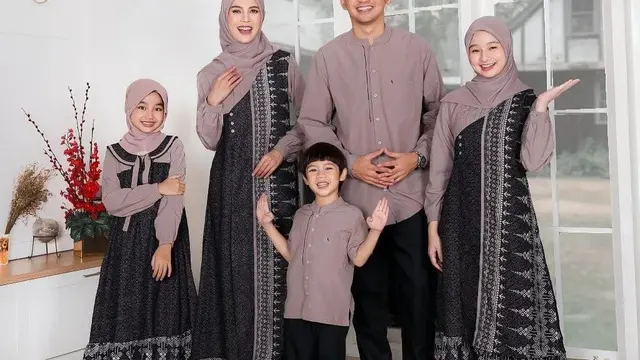 Setelan Gamis Batik