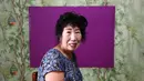 Foto pada 11 Juli 2017 memperlihatkan Park Mak-rye berpose untuk saluran YouTube-nya di Yongin, Korea Selatan. Ada 277 ribu orang yang berlangganan saluran "Grandma's Diary" karena penasaran dengan kehidupan sehari-hari nenek 70 tahun itu (AP/Lee Jin-man)