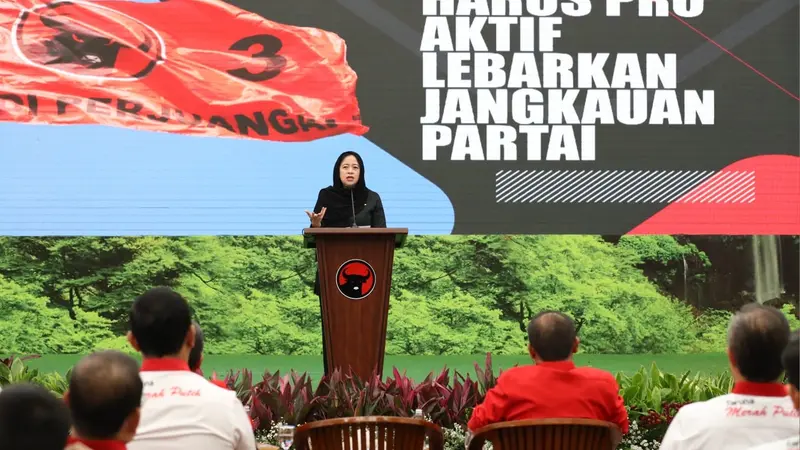 Puan Maharani Pimpin Pelantikan DPP Taruna Merah Putih