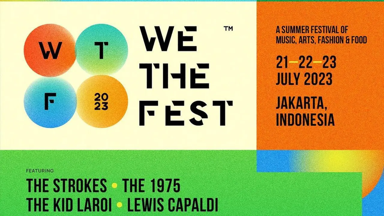We The Fest 2023 umumkan Line up Fase 1.(instagram.com/we.the.fest)
