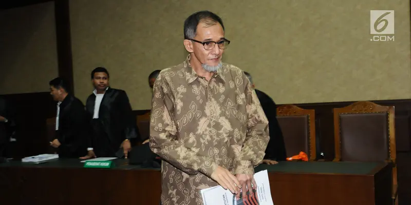 Terdakwa Nofel Hasan Jalani Sidang Tuntutan Kasus Suap Bakamla