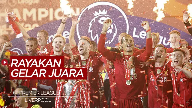 VIDEO: Kalahkan Chelsea, Liverpool dan Fans Rayakan Gelar Juara Premier League di Anfield