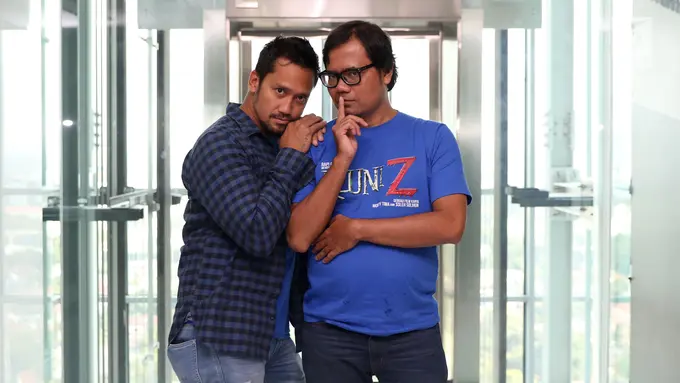 Tora Sudiro bersama Soleh Solihun