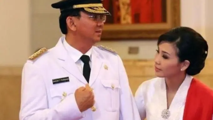 Momen romantis Ahok-Veronica yang kini tinggal kenangan (instagram/@basukibtp)