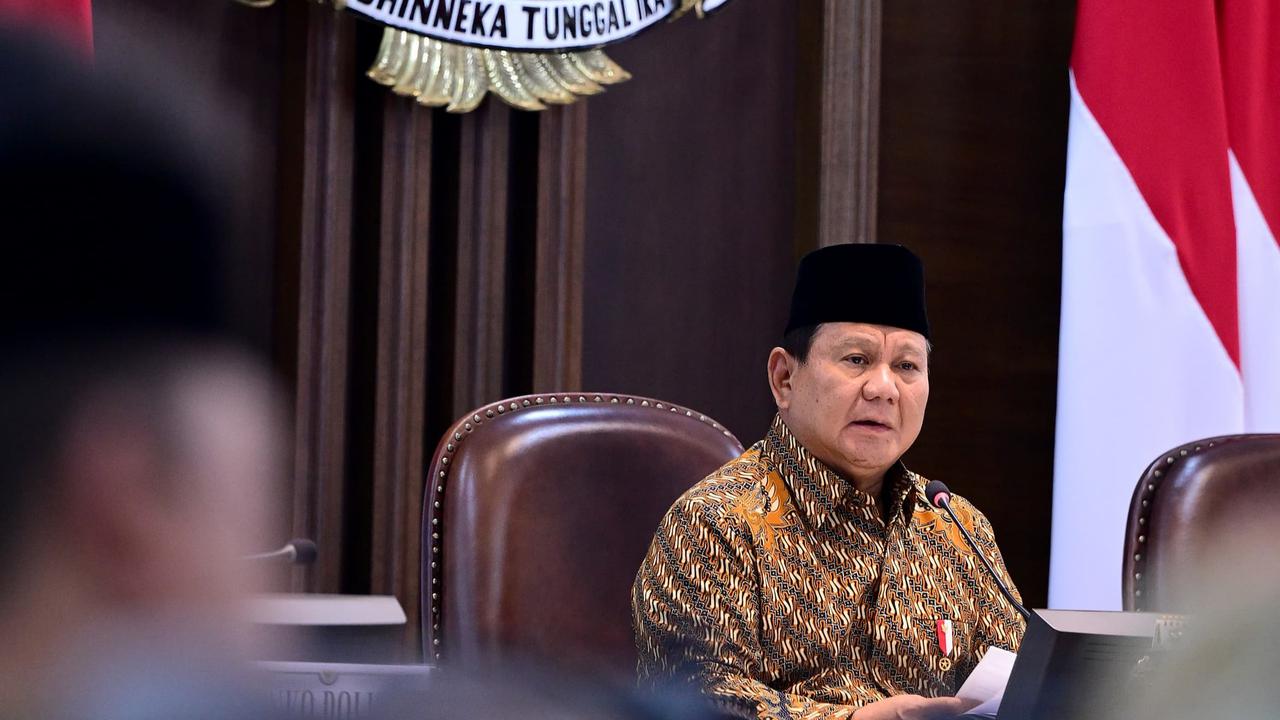 Prabowo-Gibran pimpin sidang kabinet perdana