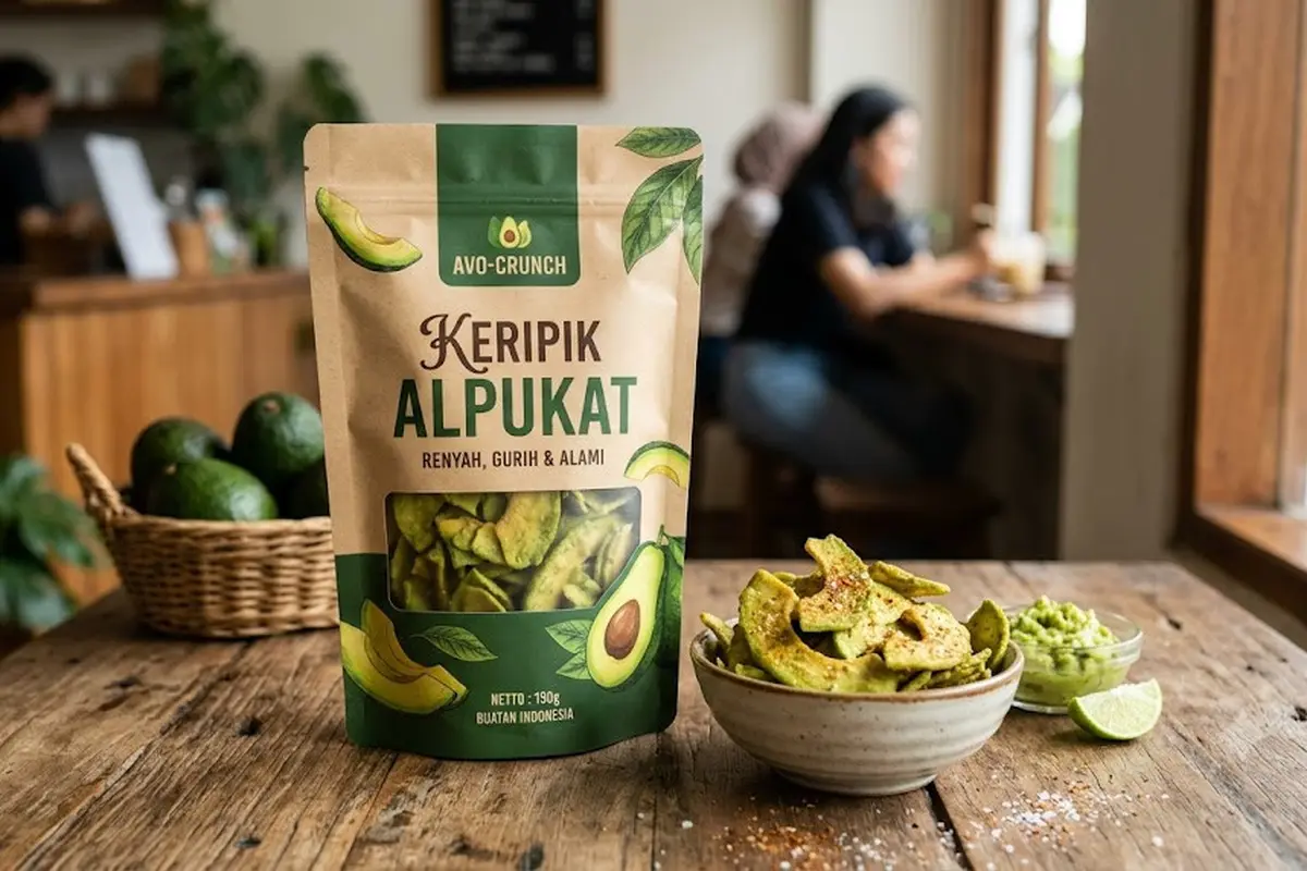 Keripik Alpukat/AI Generated