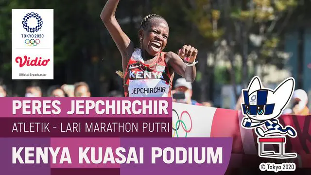 Berita video momen atlet wakil dari Kenya meraih medali emas dan perak untuk cabang olahraga atletik nomor lari maraton putri di Olimpiade Tokyo 2020, Sabtu (7/8/2021) pagi hari WIB.