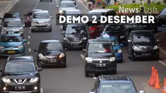 Direktorat Lalulintas Polda Metro Jaya  lakukan rekayasa lalulintas saat demo 2 desember 2016