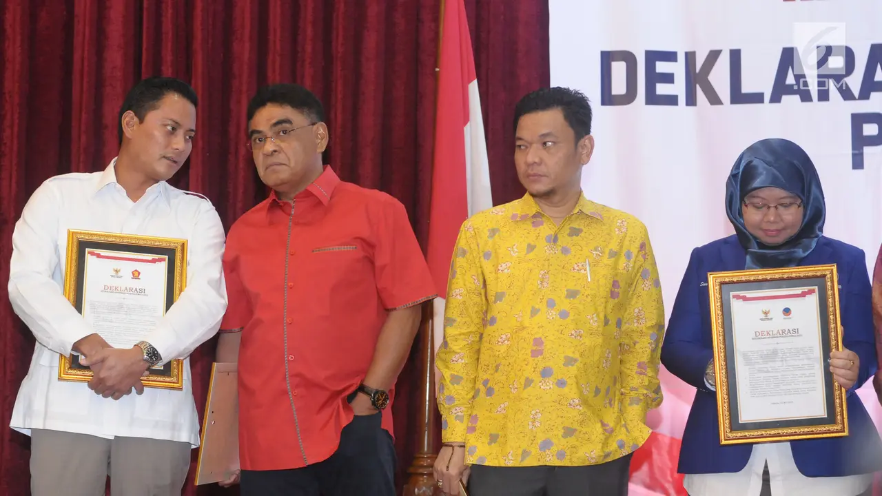 Untuk Pemilu 2019 yang Transparaan, Parpol Deklarasikan Keterbukaan Informasi
