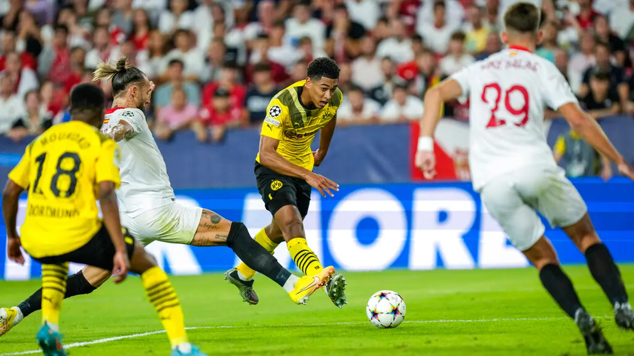 Hasil Liga Champions: Sevilla Dibantai Borussia Dortmund di Kandang Sendiri