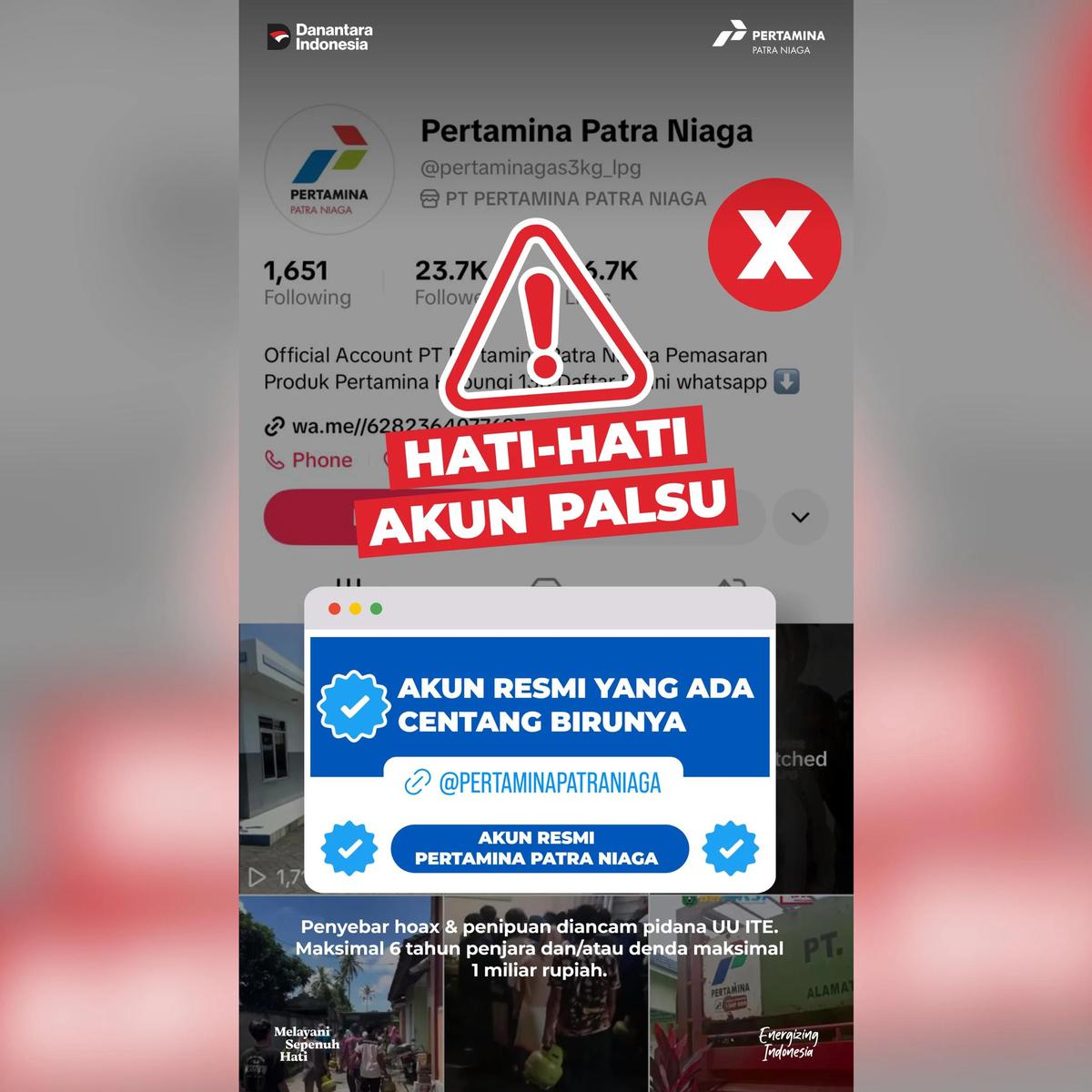 Pertamina Patra Niaga: Informasi Pendaftaran Pangkalan LPG Berbayar adalah Hoax