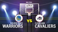 Final NBA Antara Golden State Warriors vs Cleveland Cavaliers (Bola.com)