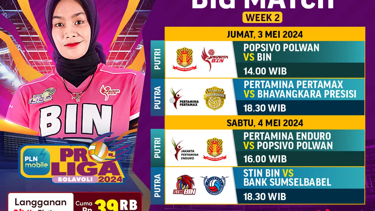 Big Match PLN Mobile Proliga 2024