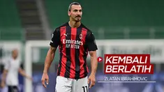 Berita video Zlatan Ibrahimovic pulih dari COVID-19 dan kembali jalani latihan bersama AC Milan