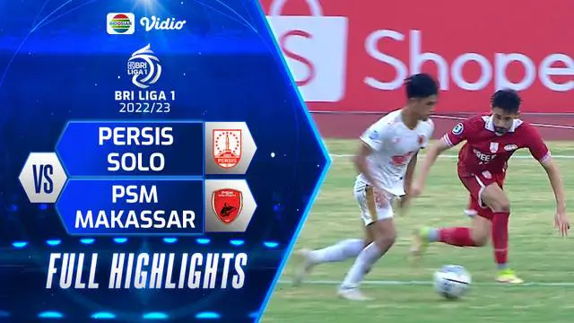 Berita video highlights BRI Liga 1, Persis tahan imbang PSM dengan skor 1-1, Kamis (29/9/22)