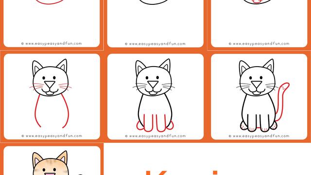 Sketsa Gambar Kucingdan Kelinci : Cara Menggambar Kucing Dan Kelinci : Gambar kucing dan kelinci jannatul123.