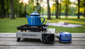 Kompor Portable untuk Anak Kos. (Gemini AI)