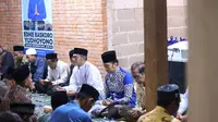 Ketua Fraksi Partai Demokrat DPR RI, Edhie Baskoro Yudhoyono saat menggelar Safari Ramadan di Magetan, Jawa Timur.