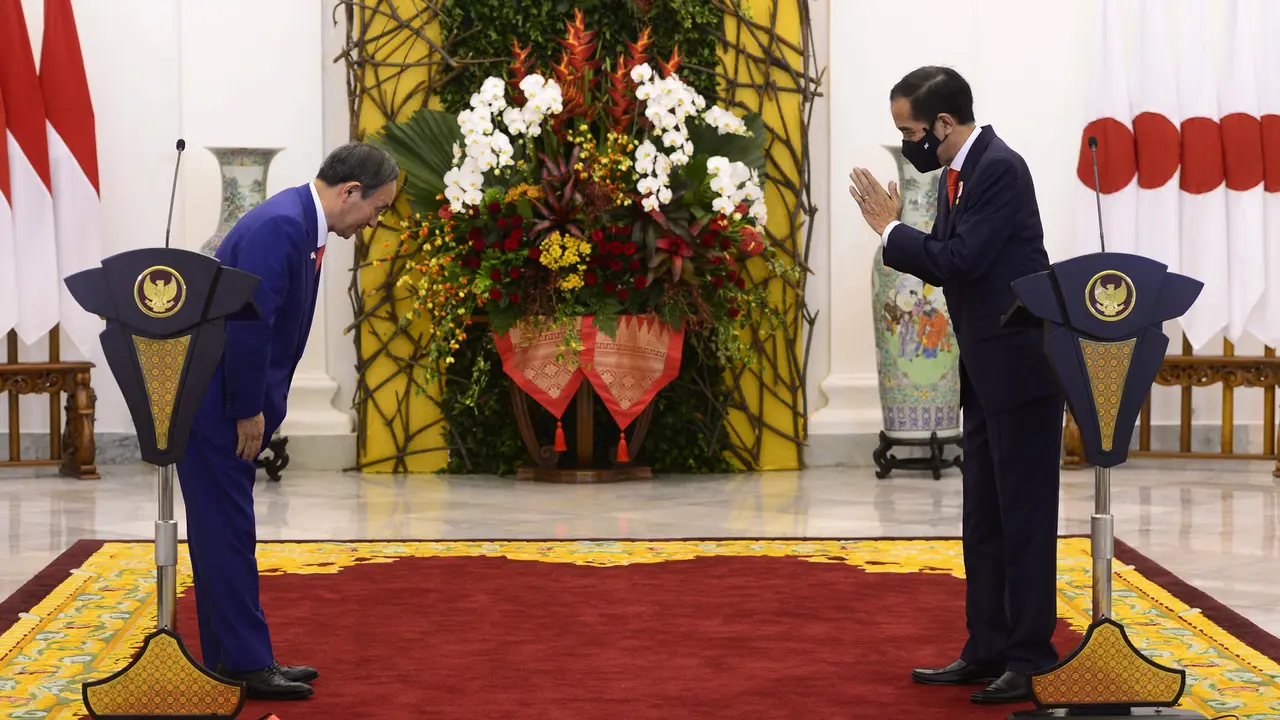 Jokowi Terima Kunjungan Kenegaraan PM Jepang