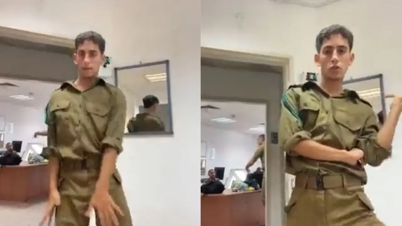Seorang tentara Israel berjoget Kpop dalam sebuah video yang diunggah di platform X
