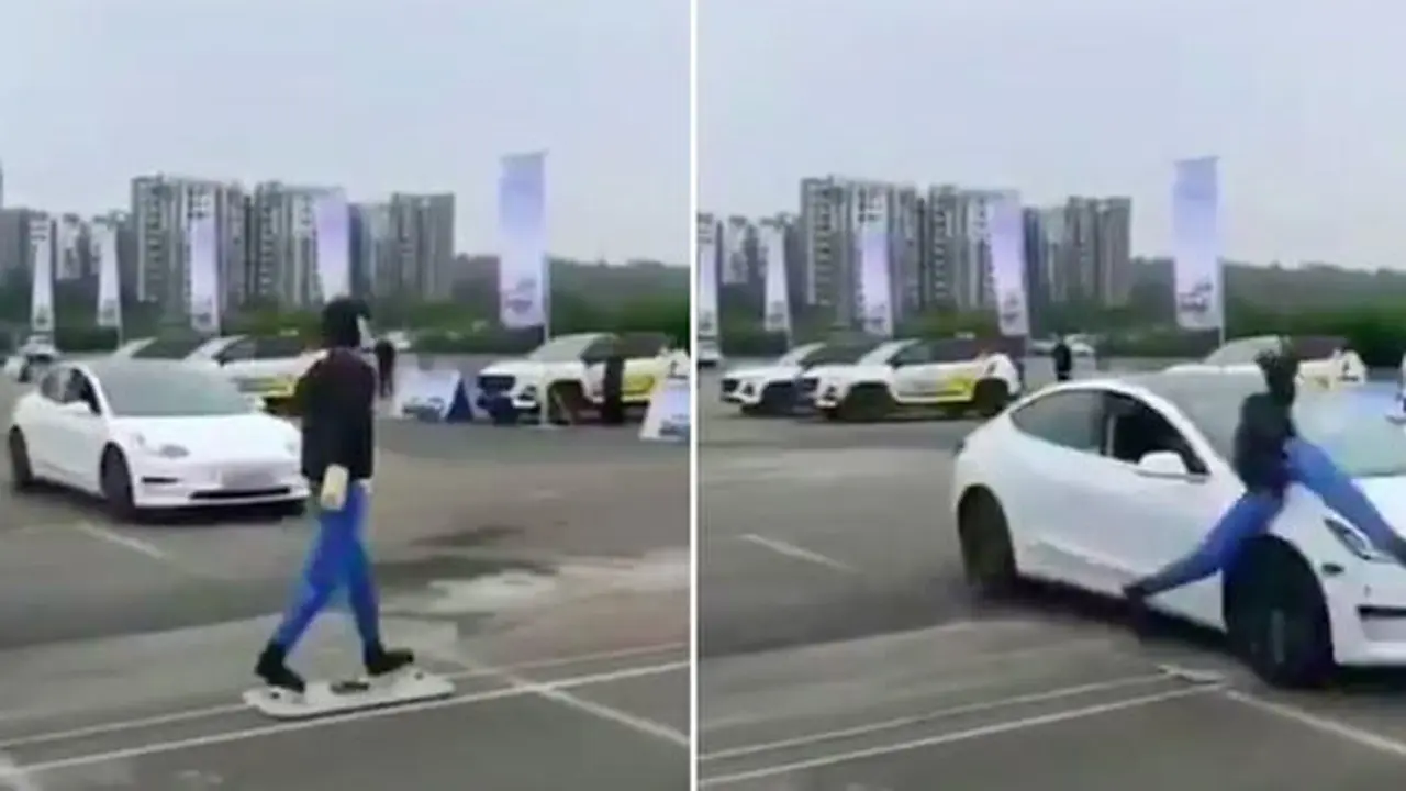 Gagal fungsi AEB Tesla Model 3