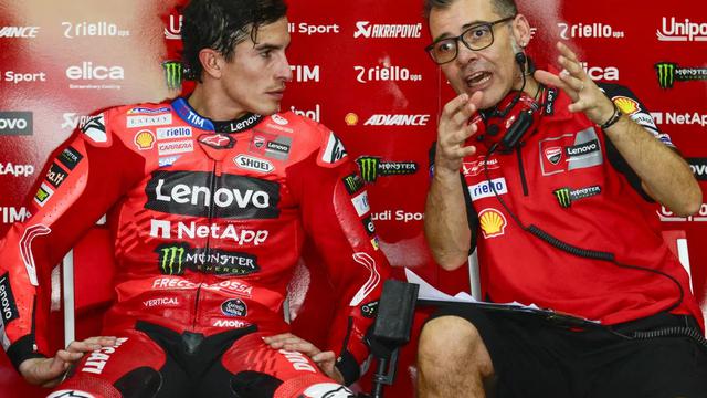 Marc Marquez dan Marco Rigamonti