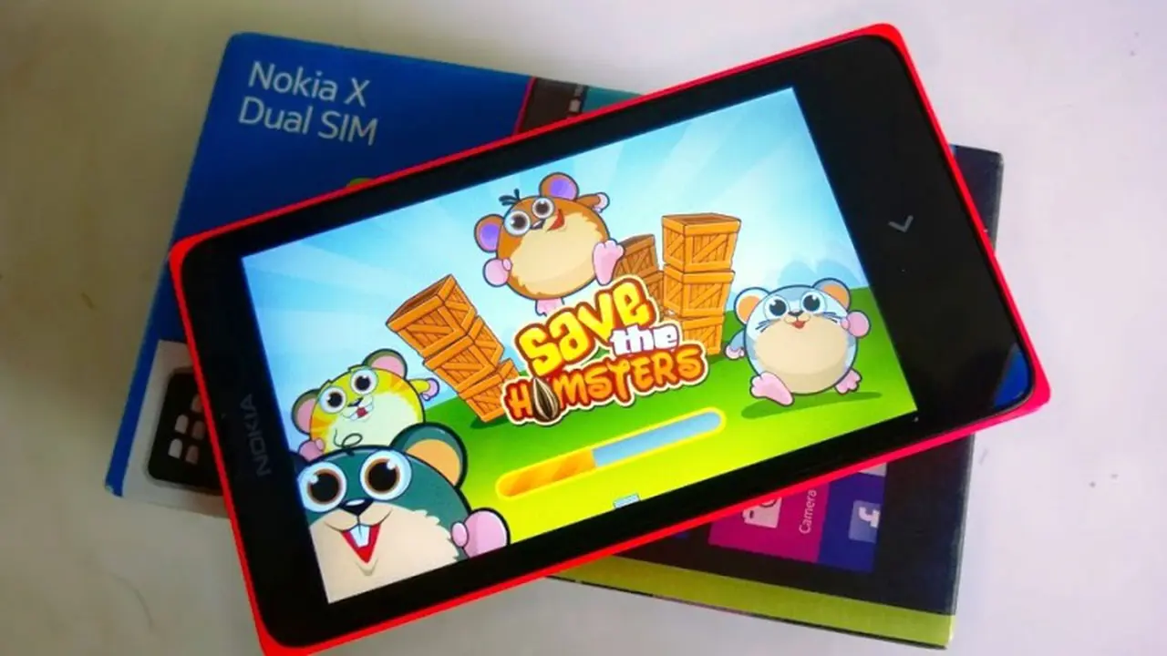 Game Save The Hamster di Nokia X Android