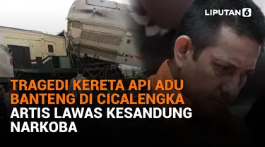Tragedi Kereta Api Adu Banteng di Cicalengka, Artis Lawas Kesandung Narkoba