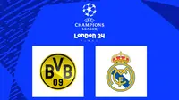 Final Liga Champions - Borussia Dortmund Vs Real Madrid - Ilustrasi Logo (Bola.com/Adreanus Titus)