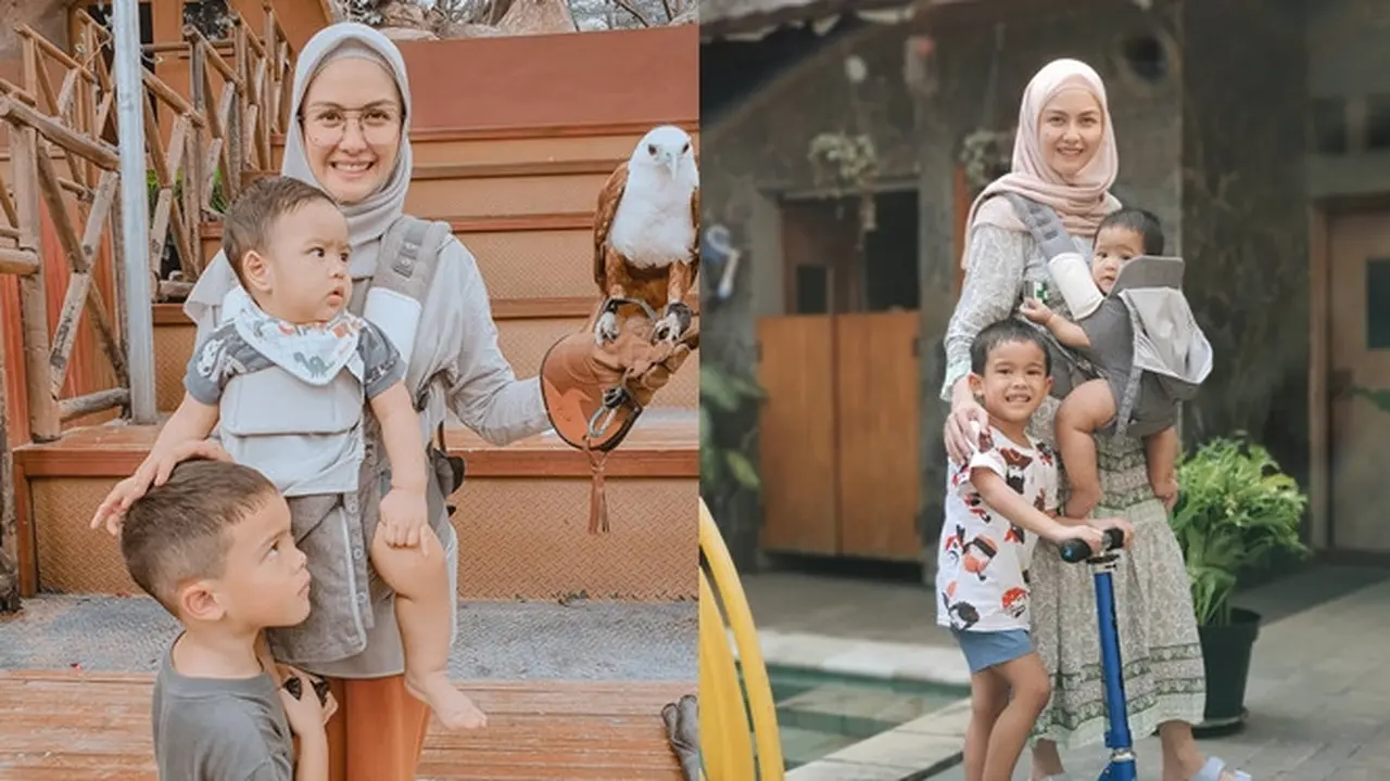Jarang Terekspos, Ini 6 Potret Manis Revalina S Temat Momong Buah Hatinya