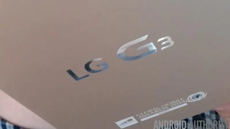 LG G3 Dibalut Warna Putih & Emas