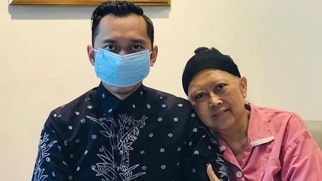 Ani Yudhoyono dan Edhie Baskoro Yudhoyono