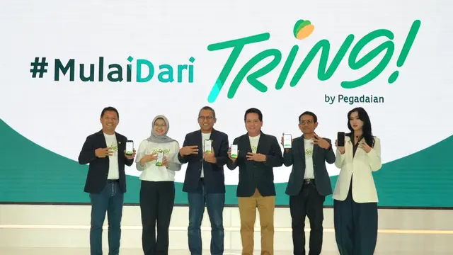 BRI Group Luncurkan TRING! by Pegadaian, Super App Emas Digital untuk Perluas Inklusi Keuangan