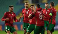 Timnas Bulgaria. (AFP/Nikolay DOYCHINOV)