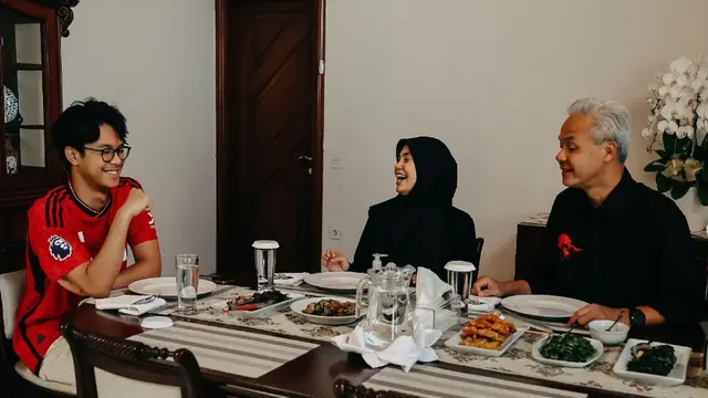 Ganjar Pranowo dan Keluarga