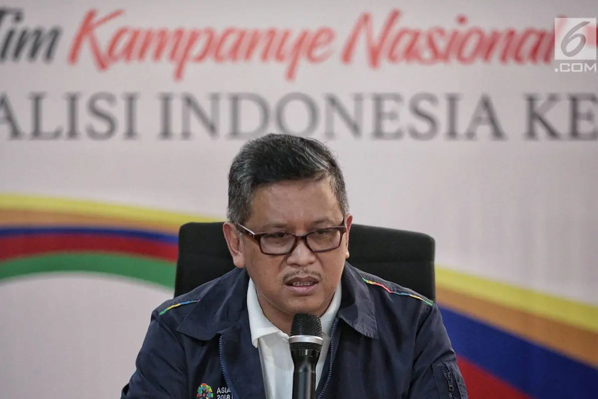 Sekretaris TKN Hasto Kristiyanto Beberkan Refleksi Akhir Tahun 2018