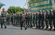 Potret Gagah Joni Bocah Merah Putih Ikuti Secaba Rindam IX/Udayana