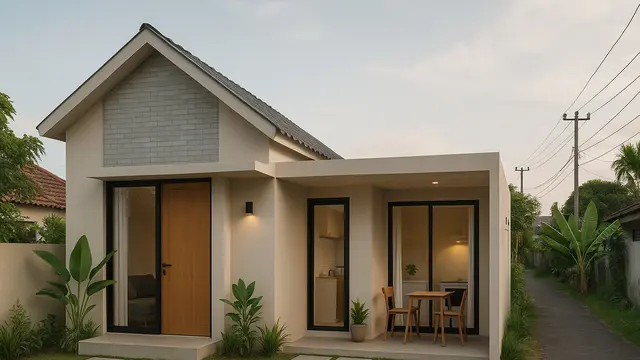 Model Rumah Minimalis Modern yang Tren di Tahun 2025/AI