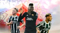 Manchester United - Rasmus Hojlund, Andre Onana, Antony (Bola.com/Adreanus Titus)