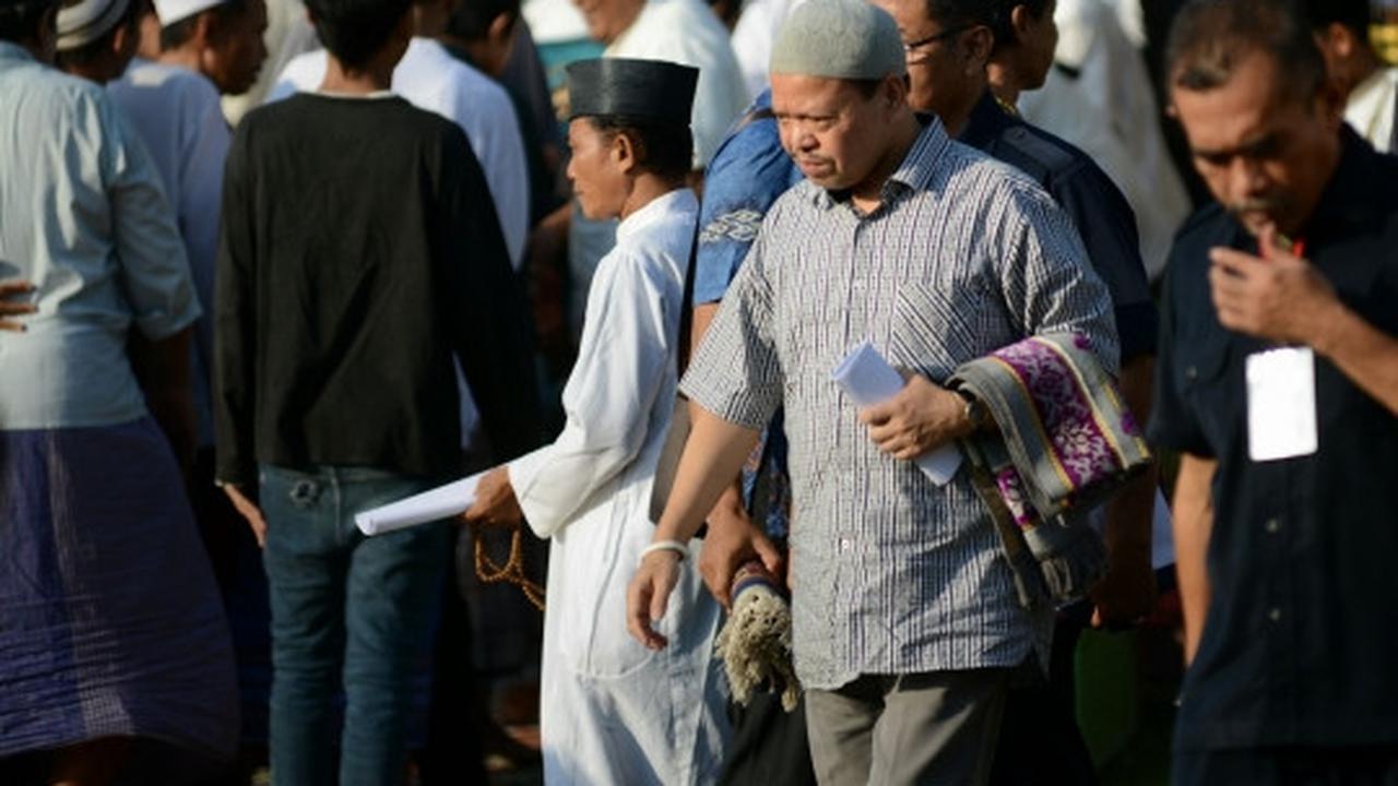 Sutan Bhatoegana laksanakan Salat Id di LP Cipinang