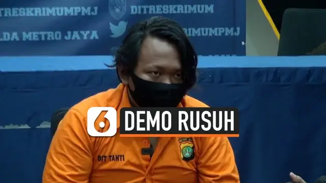 VIDEO: Pengakuan Perusuh Demo Menentang UU Cipta Kerja